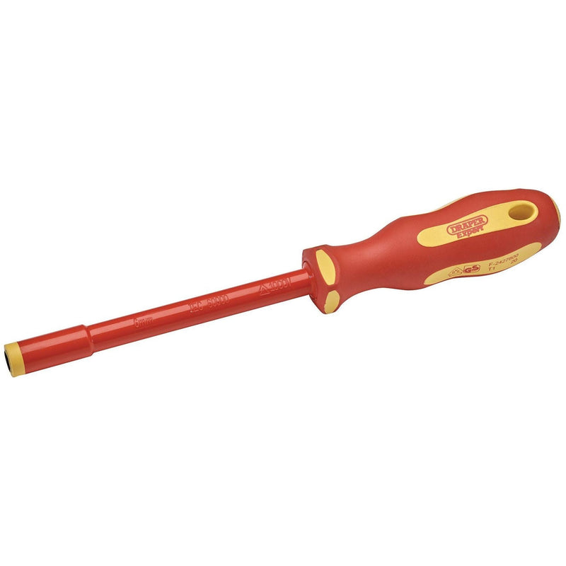 Draper Ergo Plus VDE Fully Insulated Nut Driver, 6mm Draper - Town Tools