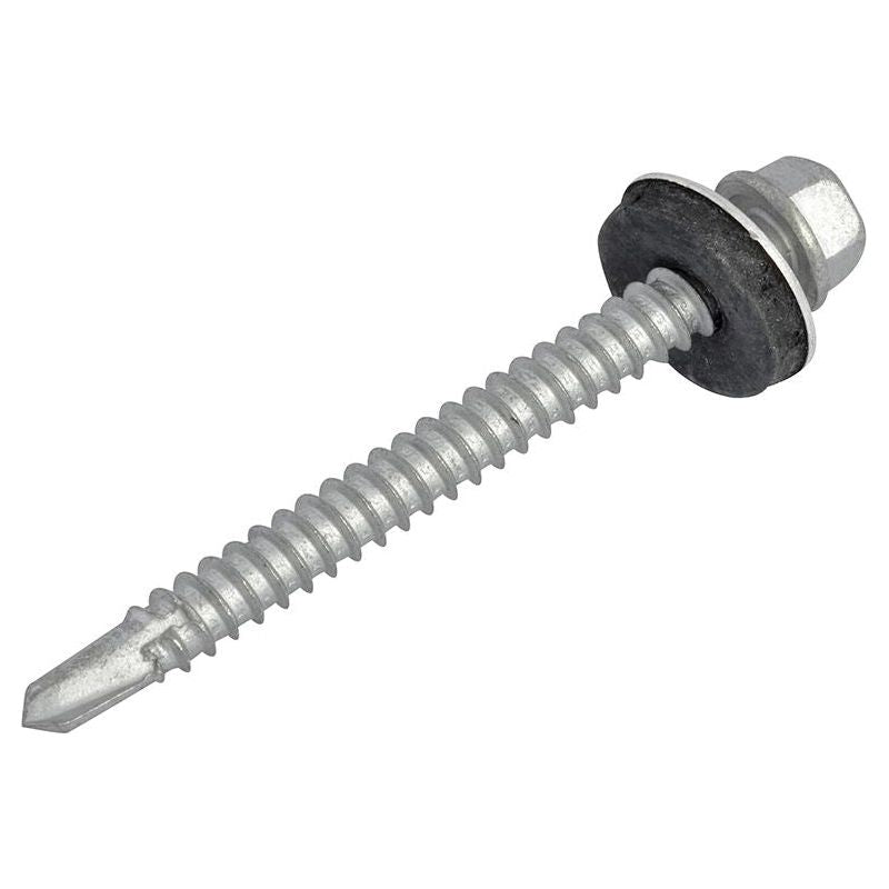 Forgefix TechFast Hex Head Roofing Screw Self-Drill Light Section 5.5 x 57mm Pack 50 ForgeFix - RockBottom Northampton