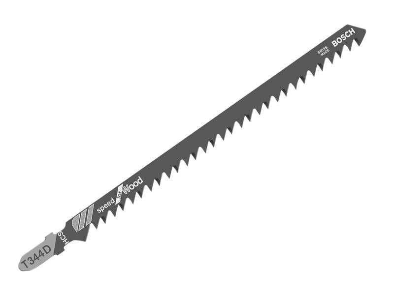 Bosch T344D Jigsaw Blade Pack of 5 Heavy Duty