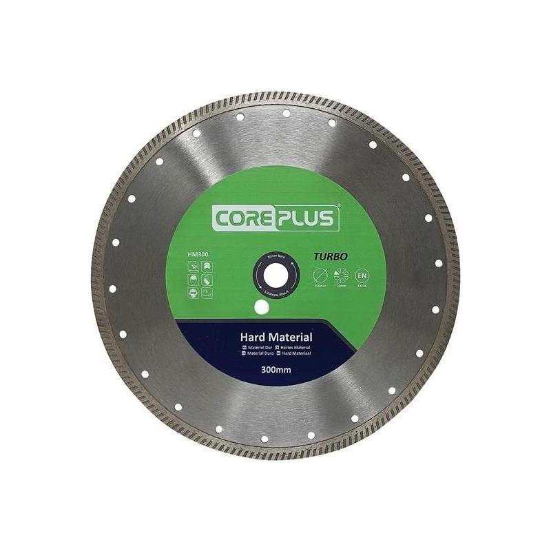 Coreplus HM300 Hard Material Turbo Diamond Blade 300mm CorePlus - RockBottom Northampton