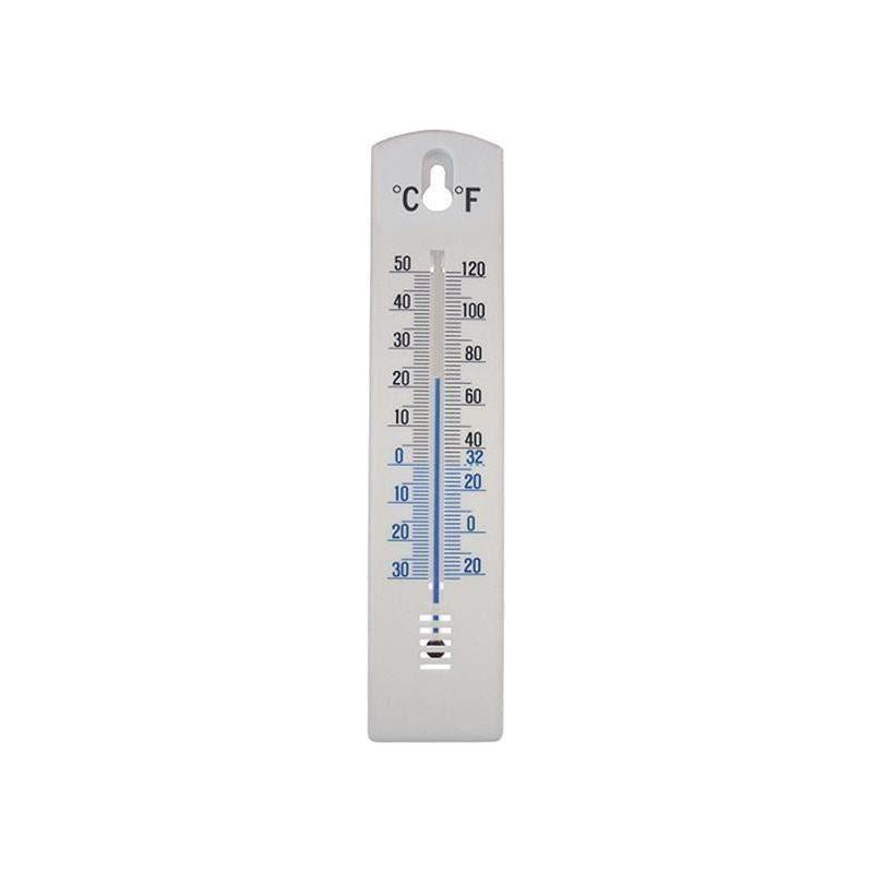 Faithfull Wall Thermometer - Plastic 200mm Faithfull - RockBottom Northampton