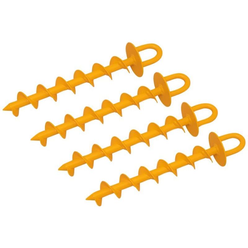 Roughneck Ground Anchor 340mm (13.1/2in) (Pack of 4) Roughneck - RockBottom Nothampton