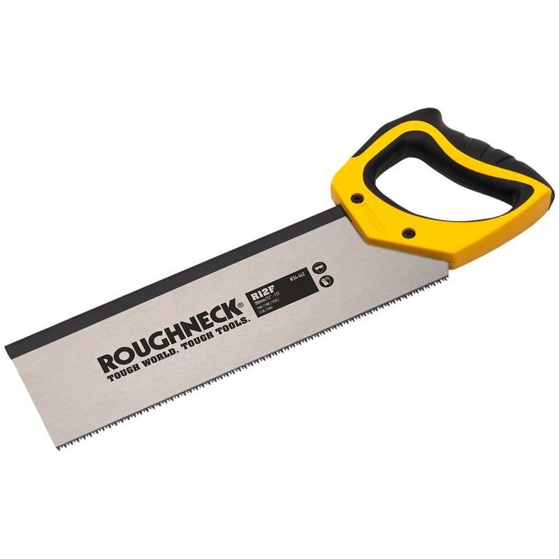 Roughneck R12F Hardpoint Tenon Saw 300mm (12in) 11 TPI Roughneck - RockBottom Nothampton