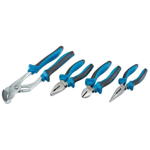 Draper Soft Grip Pliers Set (4 Piece) 81147 Draper - Town Tools 