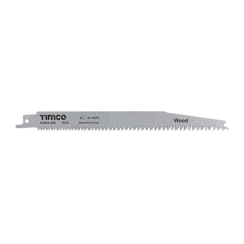TIMCO Reciprocating Saw Blades Wood Cutting High Carbon Steel