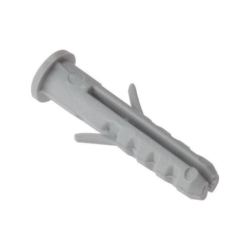 Forgefix Nylon Wall Plug Rimmed M10 x 50mm Bag 50 ForgeFix - RockBottom Northampton