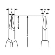 Lindstrom Supreme Flat Nose Smooth Jaw Pliers 120mm Lindstrom - RockBottom Northampton