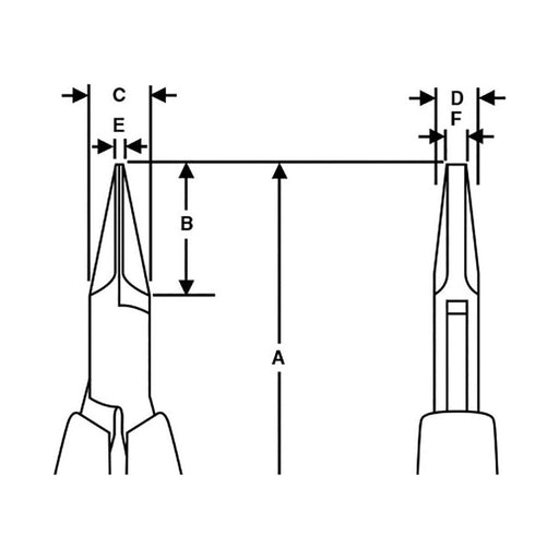 Lindstrom Supreme Flat Nose Smooth Jaw Pliers 120mm Lindstrom - RockBottom Northampton