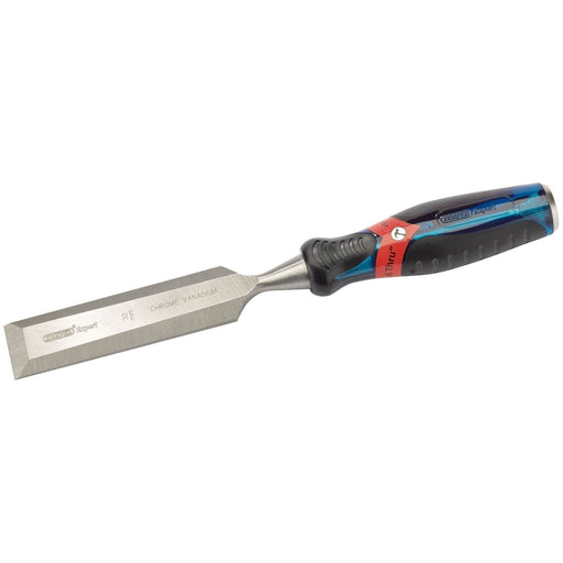 Draper Soft Grip 'Pound Thru' Bevel Edge Wood Chisel, 32 x 140mm Draper - Town Tools