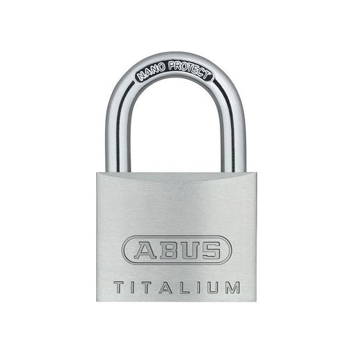 Abus Mechanical 64TI/40mm TITALIUM™ Padlock Twin Pack ABUS Mechanical - RockBottom Northampton 