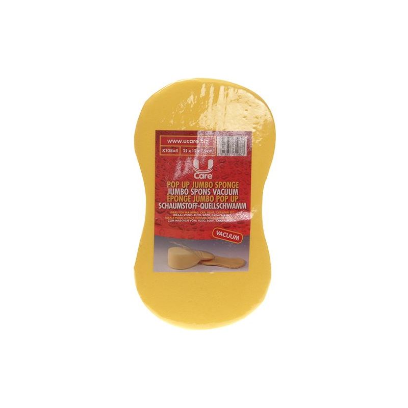 U-Care Pop-up Jumbo Sponge - Vacuum Packed U-Care - RockBottom Northampton
