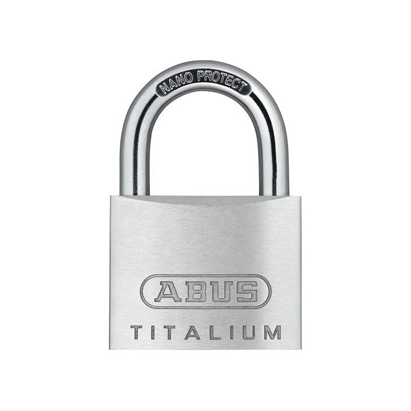 Abus Mechanical 64TI/45mm TITALIUM™ Padlock Carded ABUS Mechanical - RockBottom Northampton 