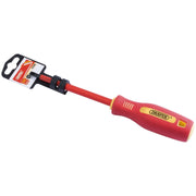Draper Fully Insulated Plain Slot Screwdriver, 5.5 x 125mm 46518 Draper - Town Tools 