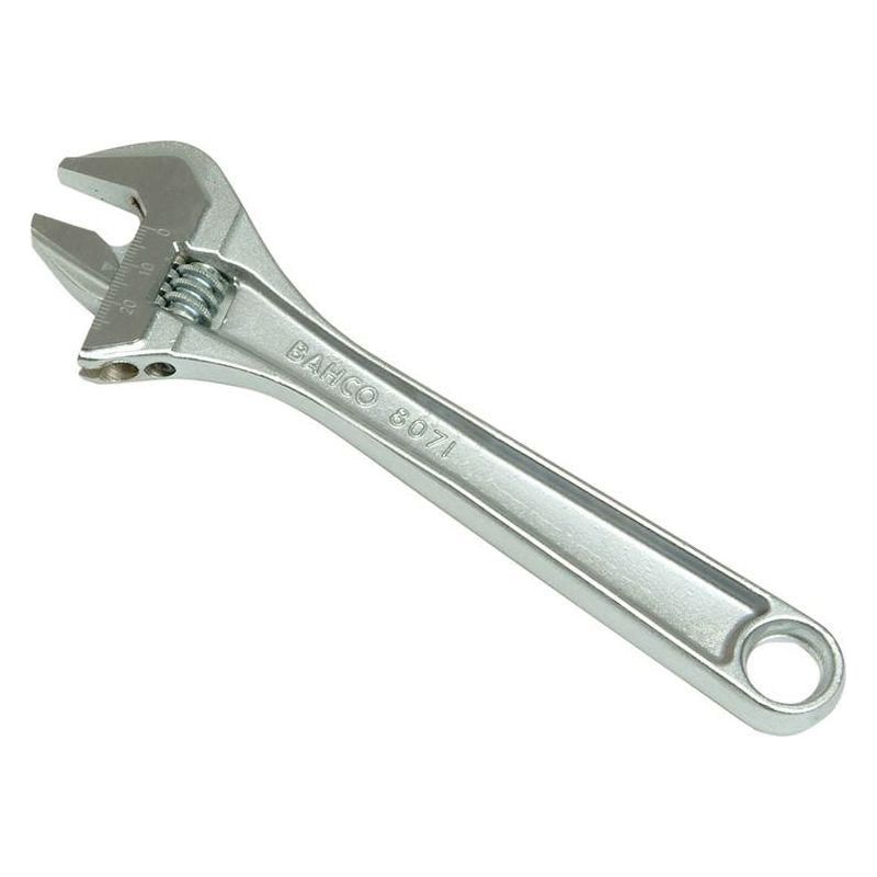 Bahco 8070c Chrome Adjustable Wrench 150mm (6in) Bahco - RockBottom Northampton