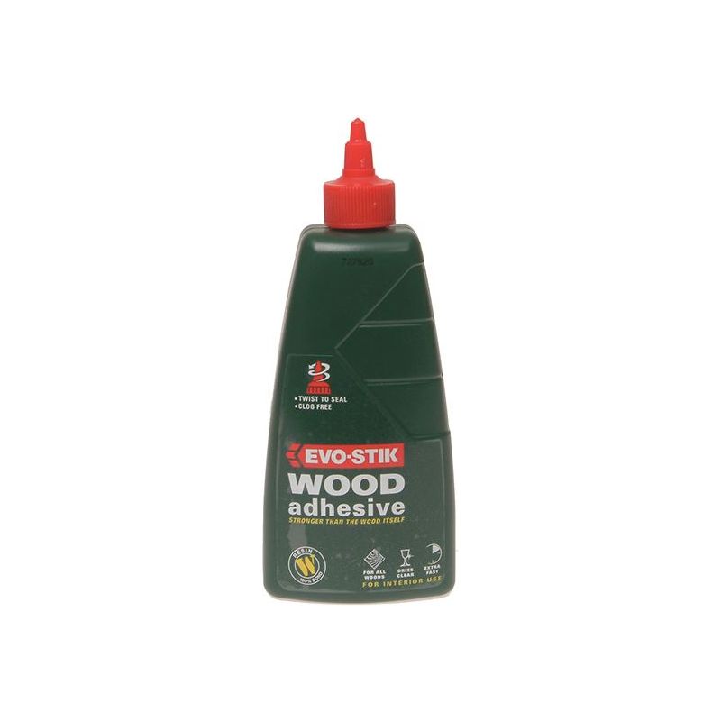 Evo-Stik Wood Glue Interior 500ml EVO-STIK - RockBottom Northamptin