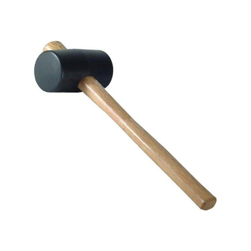 Faithfull Rubber Mallet - Black 680g (24oz) Faithfull - RockBottom Northampton