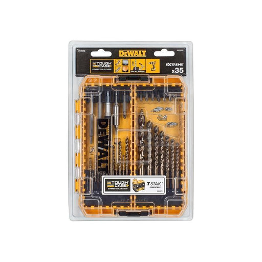 Dewalt Power Tools DT70756 Mixed Drill & Bit Set, 35 Piece DeWALT Power Tools - RockBottom Northampton