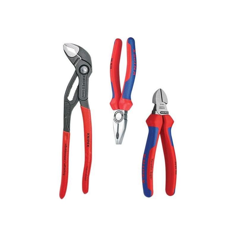 Knipex Bestseller Pliers Set, 3 Piece Knipex - RockBottom Northampton