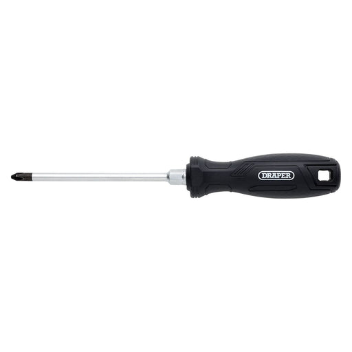 Draper Phillips Hard Grip Screwdriver, PH2 x 125mm Draper - Town Tools