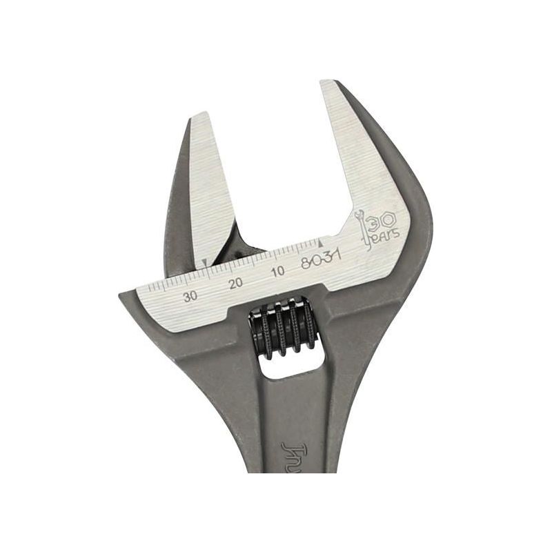 Bahco 130 Year Anniversary 8031 Black Adjustable Wrench 200mm (8in) Bahco - RockBottom Northampton