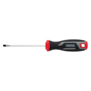 Draper Slotted Soft Grip Screwdriver, SL4 x 100mm Draper - Town Tools