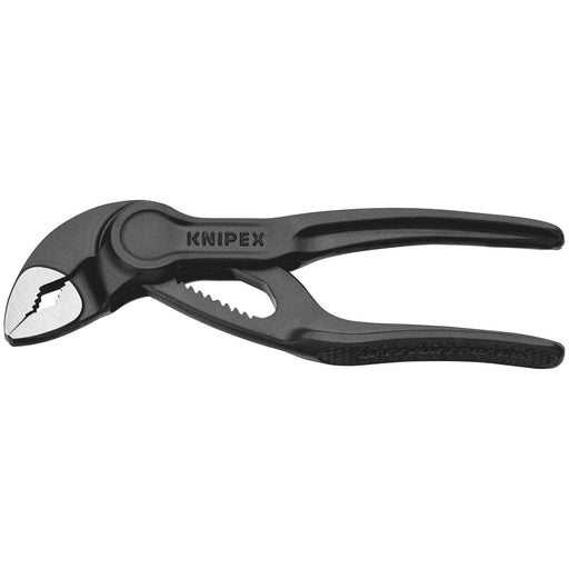 Draper Knipex 87 00 100 BK Cobra XS Pipe Water Pump Pliers, 100mm Draper - Town Tools
