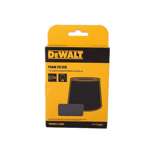 Dewalt Vacuum DXVA20-1200A Foam Filter DEWALT Vacuum - RockBottom Northampton