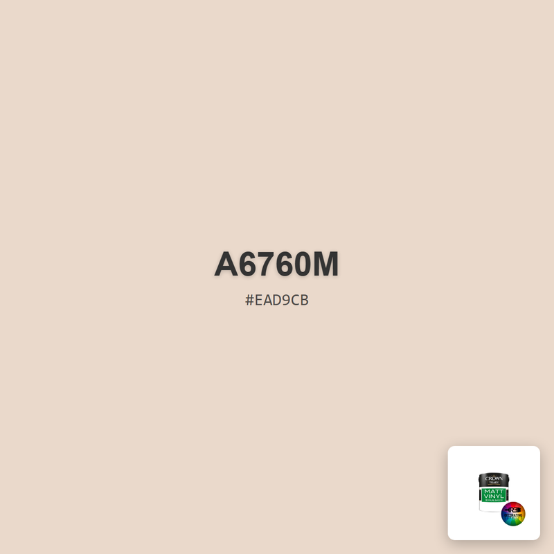 A6760M Colour Swatch