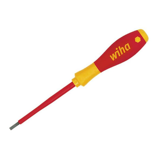 Wiha SoftFinish® electric slimFix Screwdriver Slotted 4.5 x 125mm Wiha - RockBottom Northampton