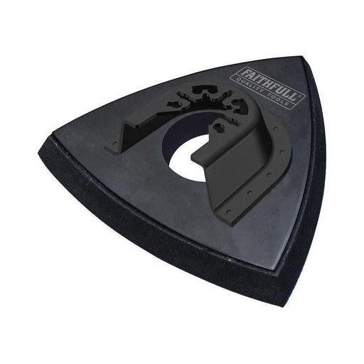 Faithfull Delta Hook & Loop Sanding Pad Triangular 93mm Faithfull - RockBottom Northampton