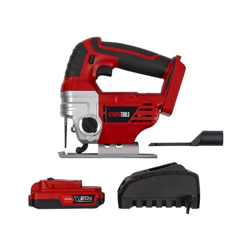 Olympia Power Tools X20S™ Jigsaw 20V 1 x 2.0Ah Li-ion Olympia Power Tools - RockBottom Nothampton