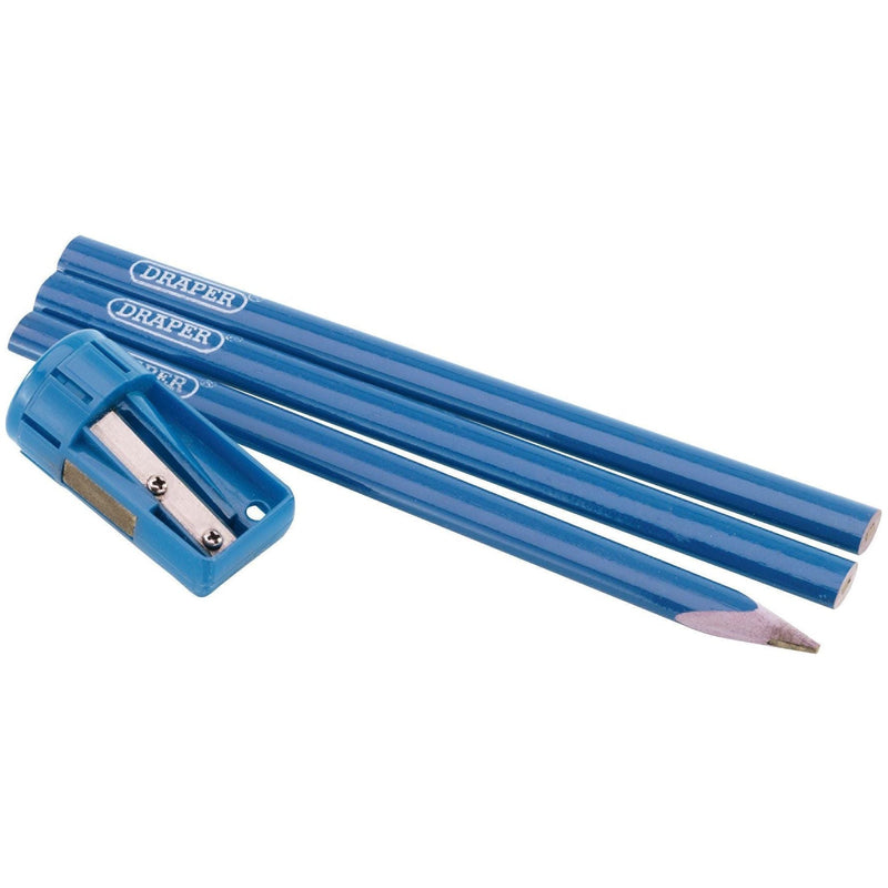Draper Dispenser of Carpenter's Pencil and Sharpener Sets (12 Piece) Draper - Town Tools