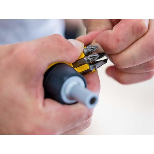Stanley® Hand Tools Multibit Ratchet Stubby & Bits STANLEY® Hand Tools - RockBottom Nothampton