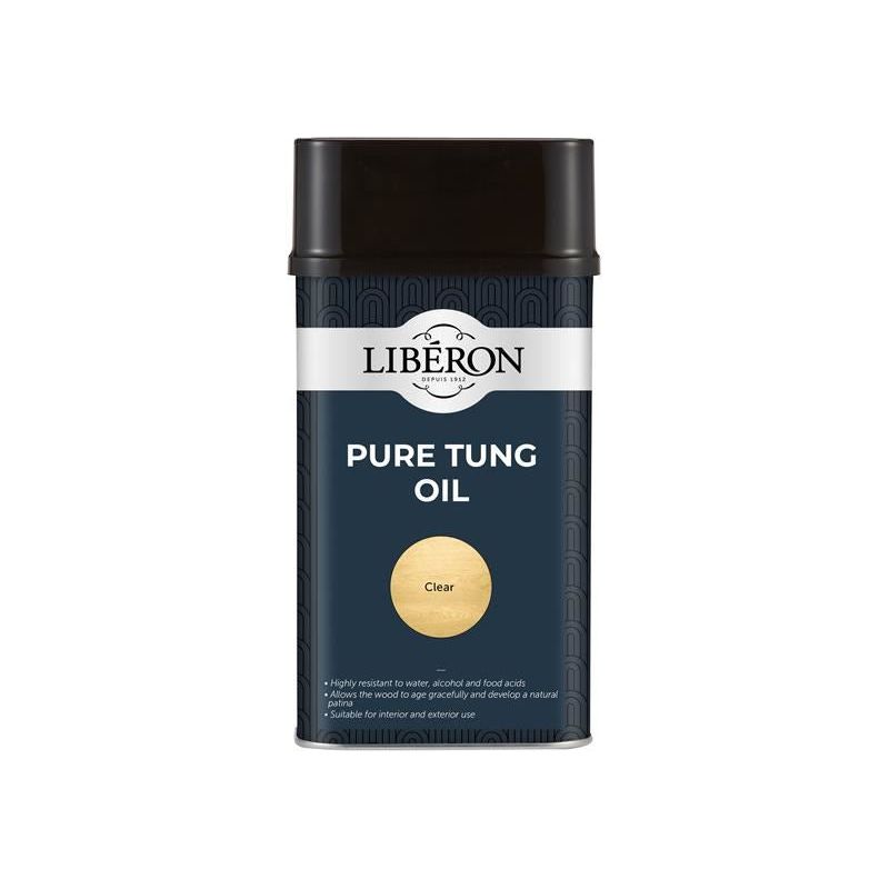 Liberon Pure Tung Oil 1 litre Liberon - RockBottom Northampton
