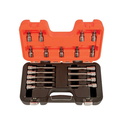 Bahco S18TORX 1/2in Drive Socket Set, 18 Piece Bahco - RockBottom Northampton