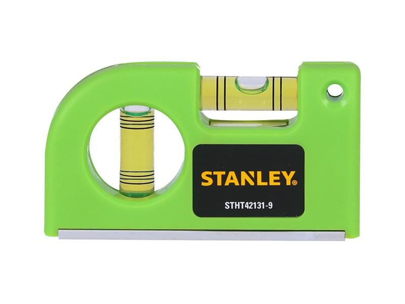 STANLEY Hand Tools Magnetic Hi-Vis Pocket Level STANLEY� Hand Tools - RockBottom Nothampton