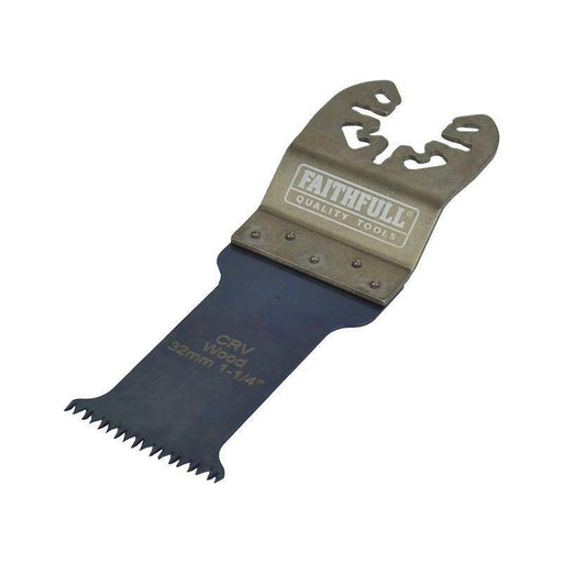 Faithfull Premium Arc Cut Wood Blade 32mm Faithfull - RockBottom Northampton