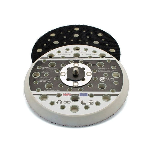 Flexipads World Class Dual Action Sander Pad 150mm GRIP® 5/16 UNF Flexipads World Class - RockBottom Northampton