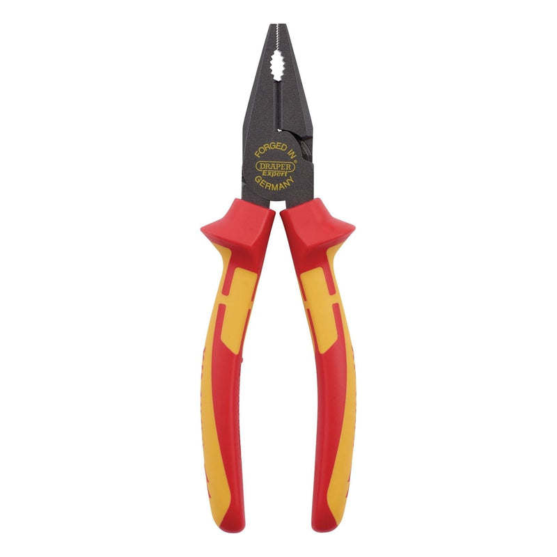 Draper XP1000 VDE Hi-Leverage Combi Pliers, 180mm 94635 Draper - Town Tools 