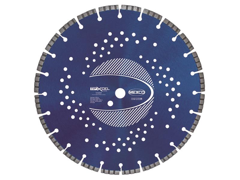 MEXCO - XCEL Grade Tri-Purpose Diamond Blade 350 x 20mm