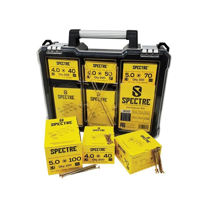 Forgefix Spectre™ Site Organiser 900 Piece ForgeFix - RockBottom Northampton