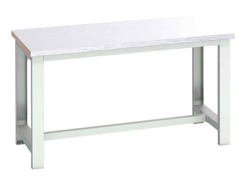 Bott Cubio Basic Bench, Steel Clad Top 1500 x 750mm