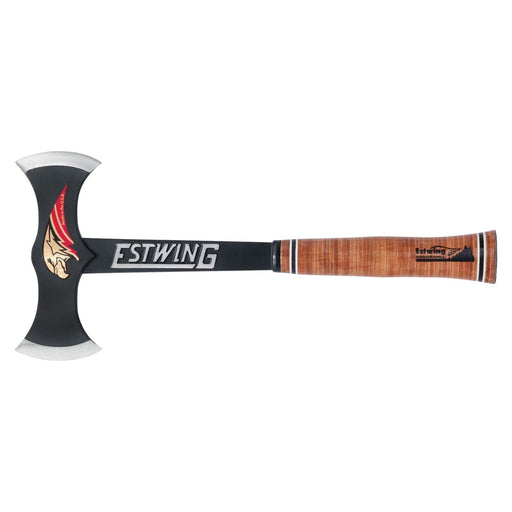 Draper Estwing EDBA Black Eagle Double Bit Axe with Leather Grip, 17" Draper - Town Tools