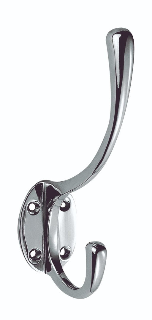 Victorian Hat & Coat Hook - Polished Chrome 127MM
