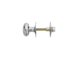 Turn & Release To Suit Rackbolt / Oval Turn - Spline Spindle - Polished Chrome 38MM