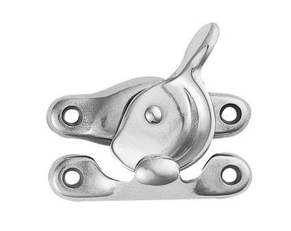Sash Fastener (Fitch Pattern) - Polished Chrome 64MM X 25MM