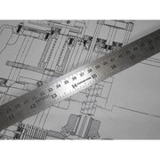 Faithfull Steel Rule 600mm / 24in x 25mm Faithfull - RockBottom Northampton