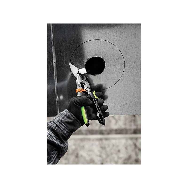 Fiskars PowerGear™ Aviation Snip Offset Right Cut 250mm (10in) Fiskars - RockBottom Northampton