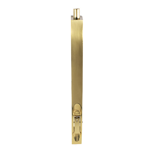 Flush Bolt (Lever Action) - Polished Brass 254MM X 20MM