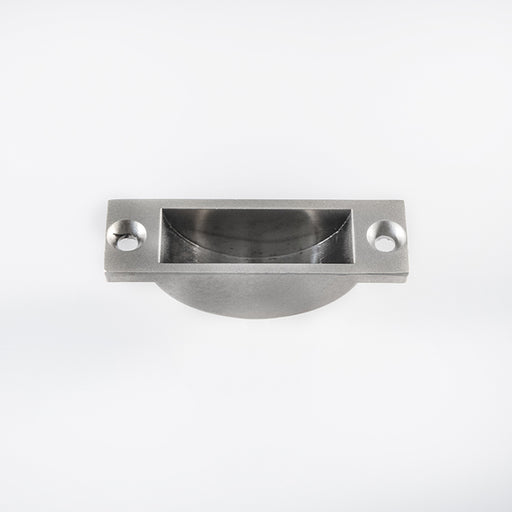 Flush Bolt (Easyclean) Floor Socket - Satin Nickel 64MM X 20MM